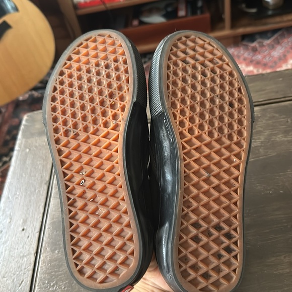 Pop Cush Black Van Slip Ons - Picture 5 of 6